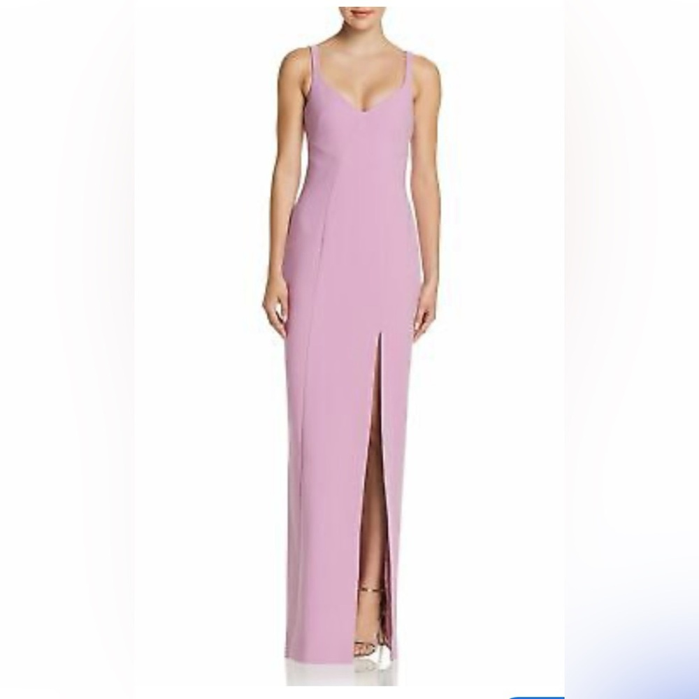 LIKELY Georgina Column Gown size2 Smokey Grape